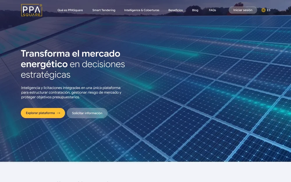 Vista principal de PPASquare