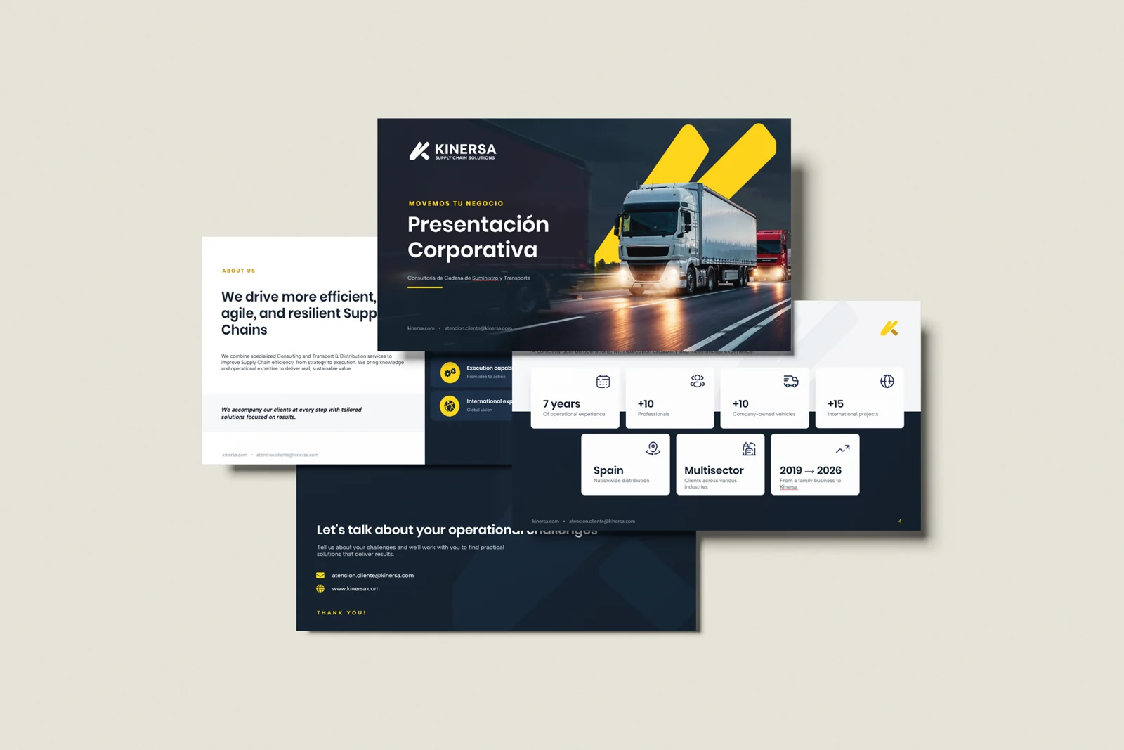 Presentación corporativa de Kinersa